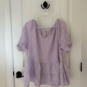 boutique purple top